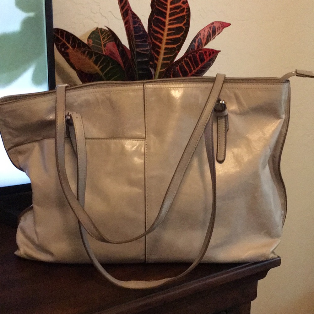 HOBO International grey leather purse